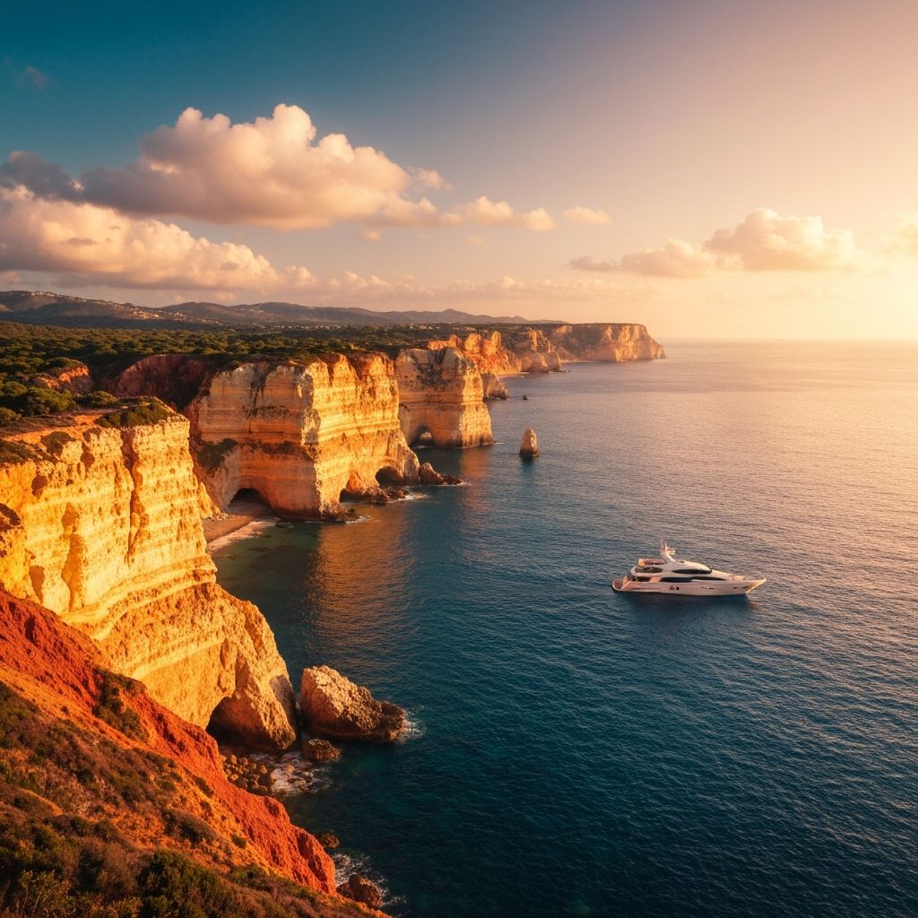 Coastal travel destination