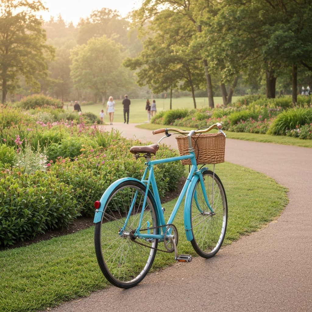 Scenic park path