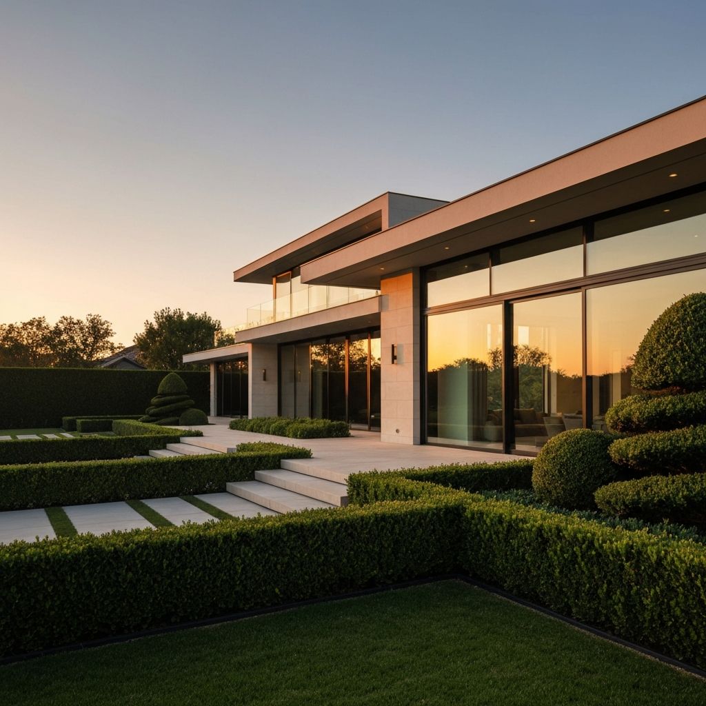 Luxury home exterior